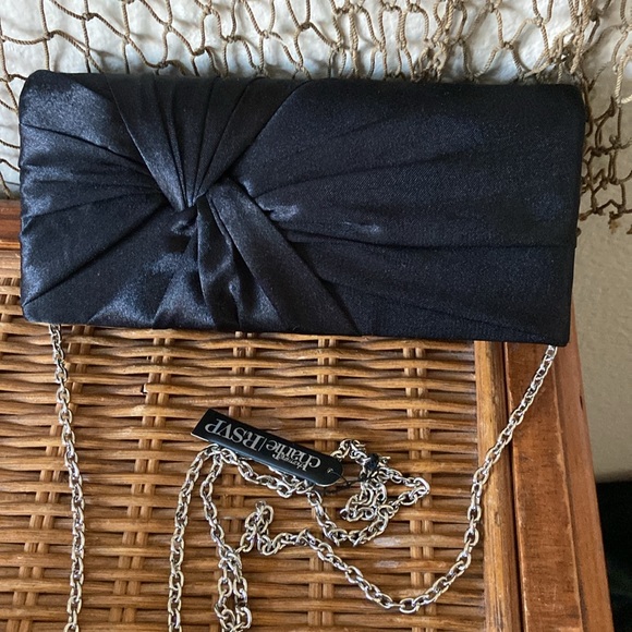 NWTs Charming Charlie Satin Evening Bag - Picture 1 of 8
